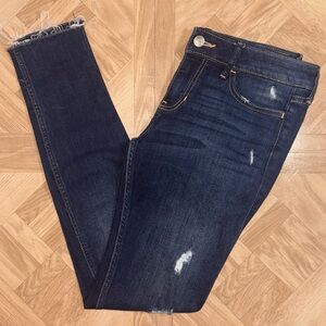 Size 1S 27x25 - Hollister Low Rise Super Skinny Dark Wash Jeans